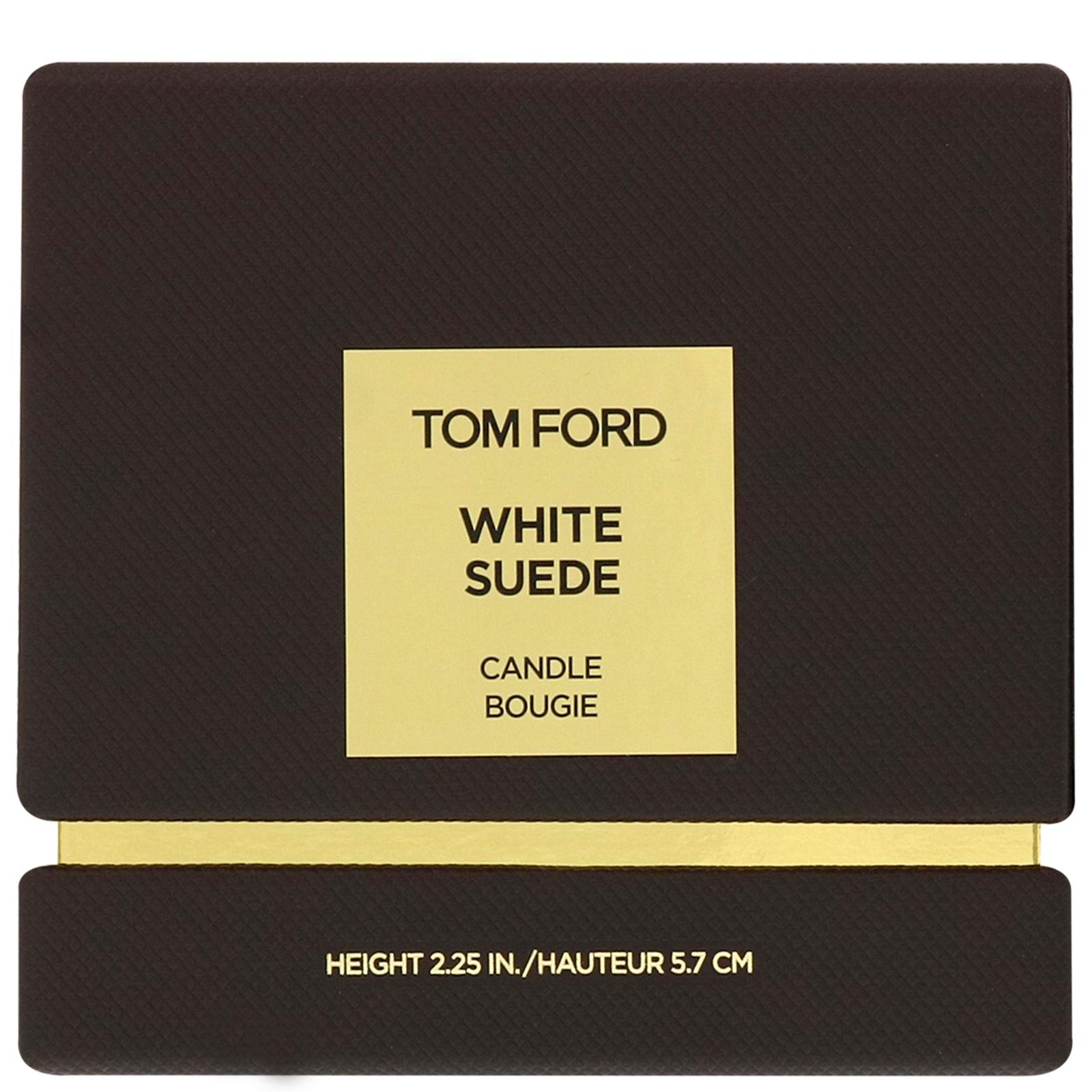 TOM FORD WHITE SUEDE CANDLE 225Gundefined