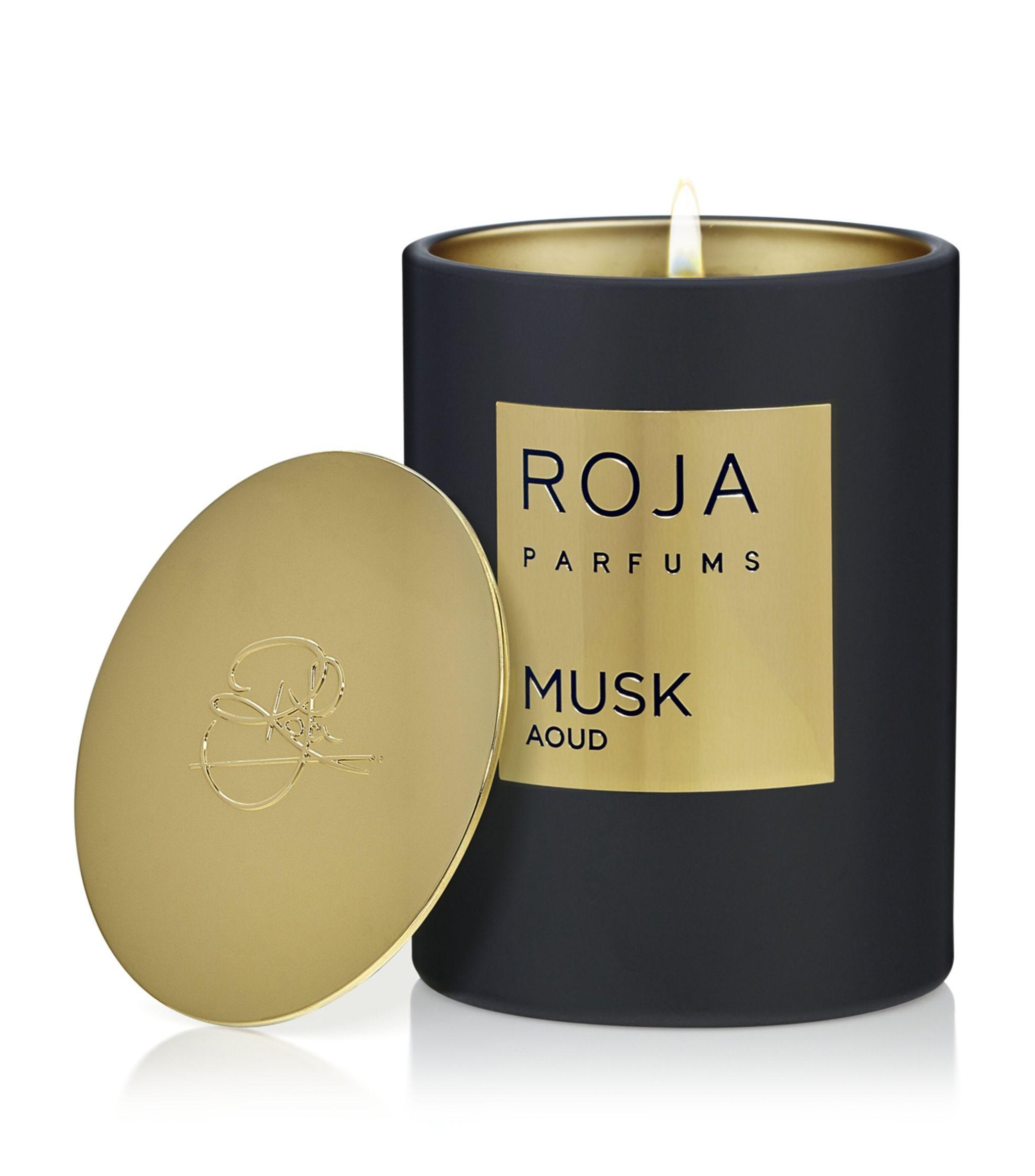 ROJA PARFUMS MUSK AOUD CANDLE 300Gundefined