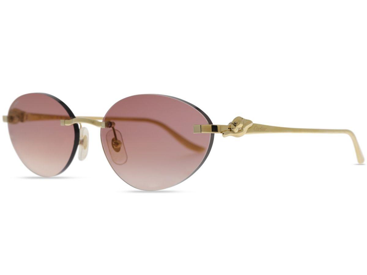 CARTIER WOMEN'S SUNGLASS CT0504S-002 view 2