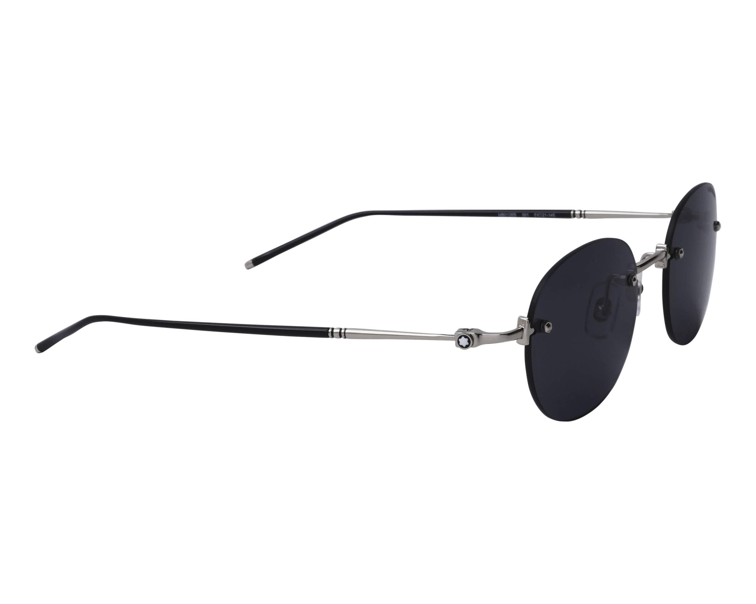 MONTBLANC SUNGLASS MB0126S 001 51-21 view 3
