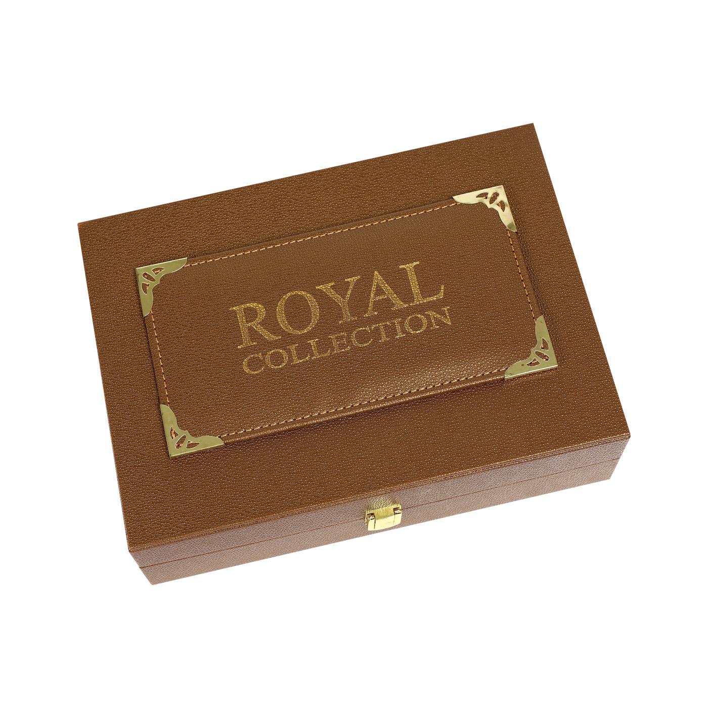 ROYAL COLLECTION BROWN SET 3PCS view 2