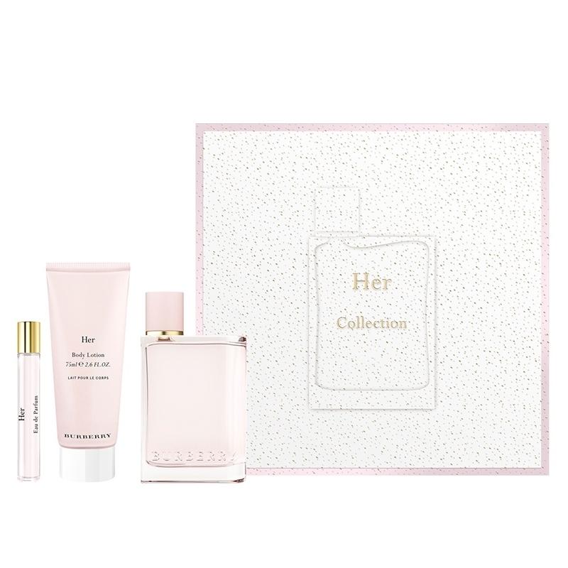 BURBERRY HER (L) SET EDP 100ML + 7.5ML + B/L 75MLundefined