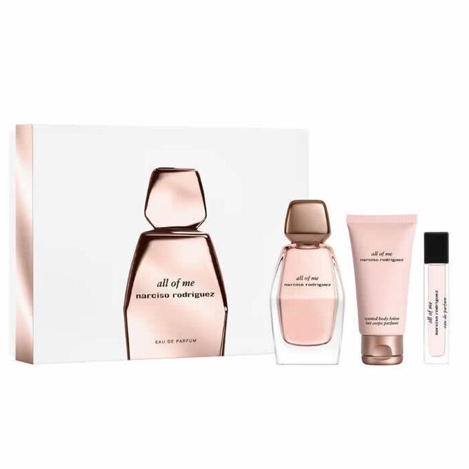 NARCISO RODRIGUEZ ALL OF ME (L) SET EDP 90ML+B/L 10ML+S/G 50MLundefined