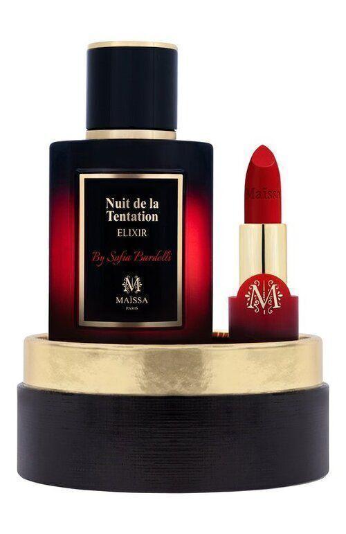 MAISON MAISSA NUIT DE LA TENTATION ELIXIR SET EDP 100ML+ROUGE 4Gundefined