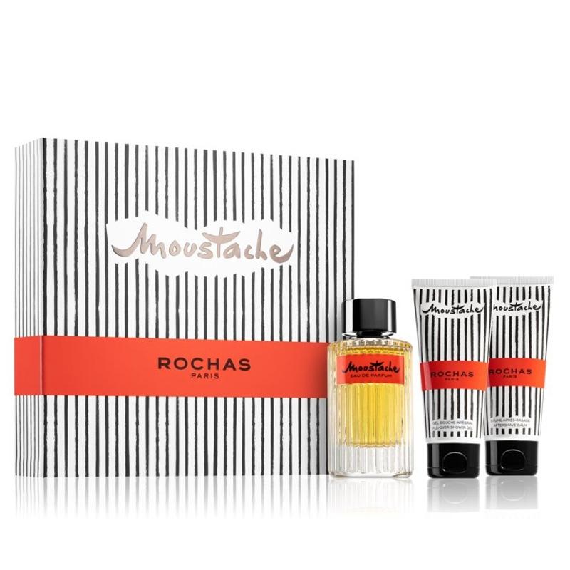 ROCHAS MOUSTACHE EDP 125ML SET+ AS 100ML+ SG 100MLundefined