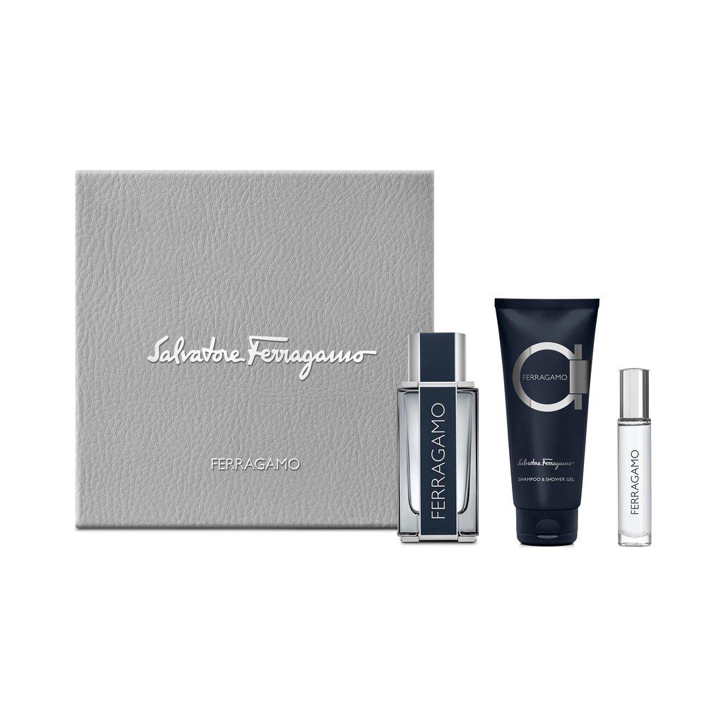 SALVATORE FERRAGAMO POUR HOME EDT 100ML + 10ML + SHAMPOO 100MLundefined