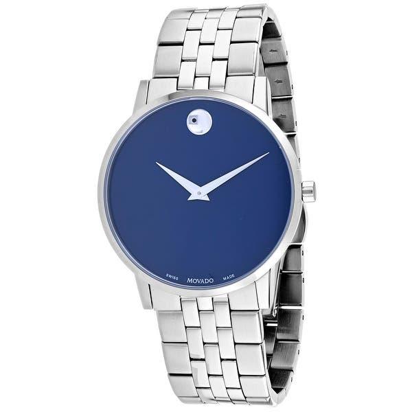 MOVADO WATCH BLU DL QTZ SLV BRCT 24949224undefined