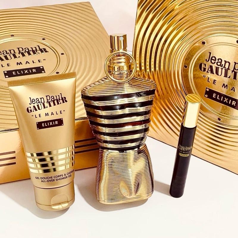JEAN PAUL GAULTIER LE MALE ELIXIR SET EDP 125ML+EDP 10ML+S/G 75ML view 2