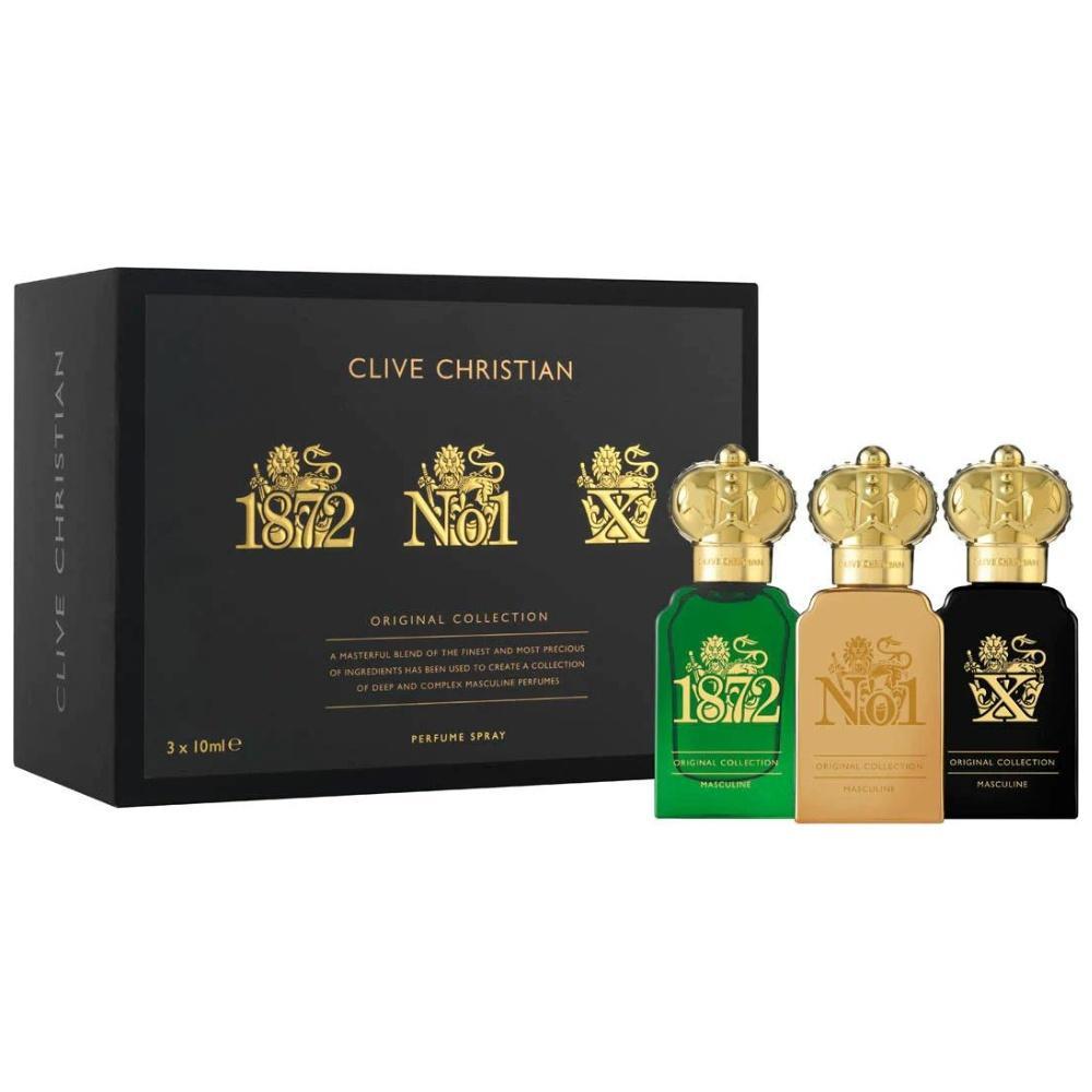CLIVE CHRISTIAN ORIGINAL COLLECTION TRAVELLERS SET MASCULINE EDITION 3X10ML view 3
