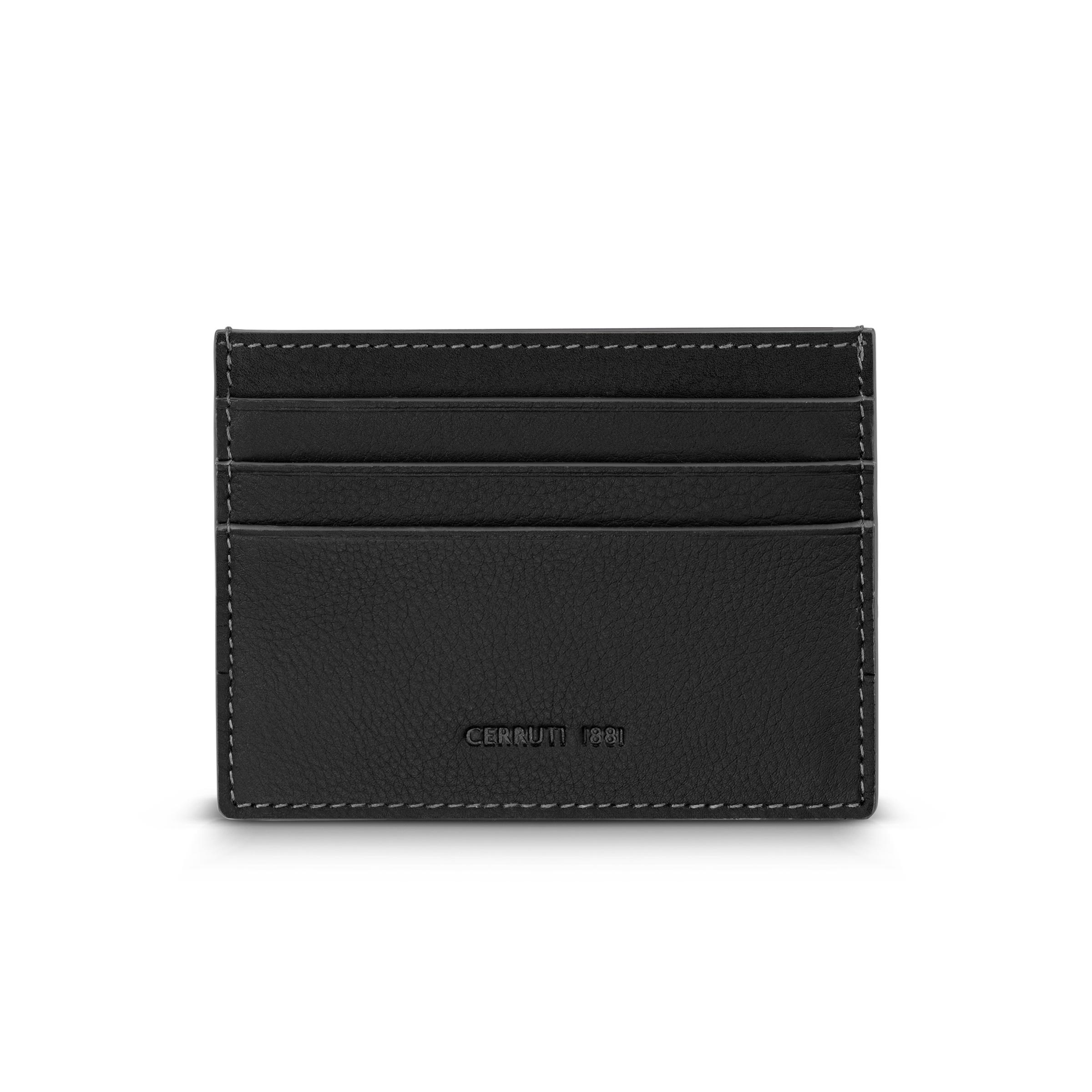 CERRUTI 1881 MEN'S CARD HOLDER CEPU07172M-BLK view 2