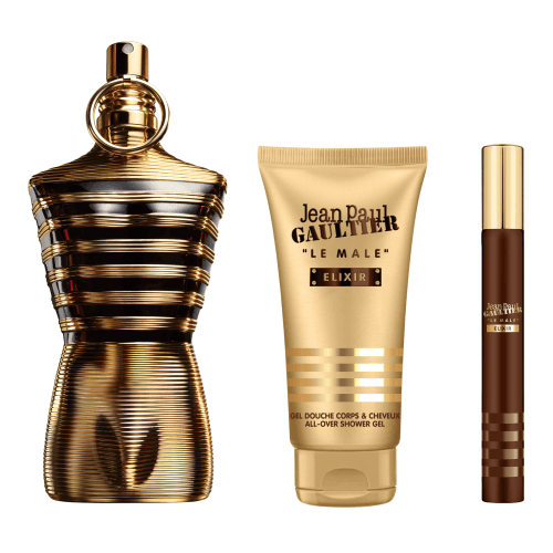 JEAN PAUL GAULTIER LE MALE ELIXIR SET EDP 125ML+EDP 10ML+S/G 75MLundefined