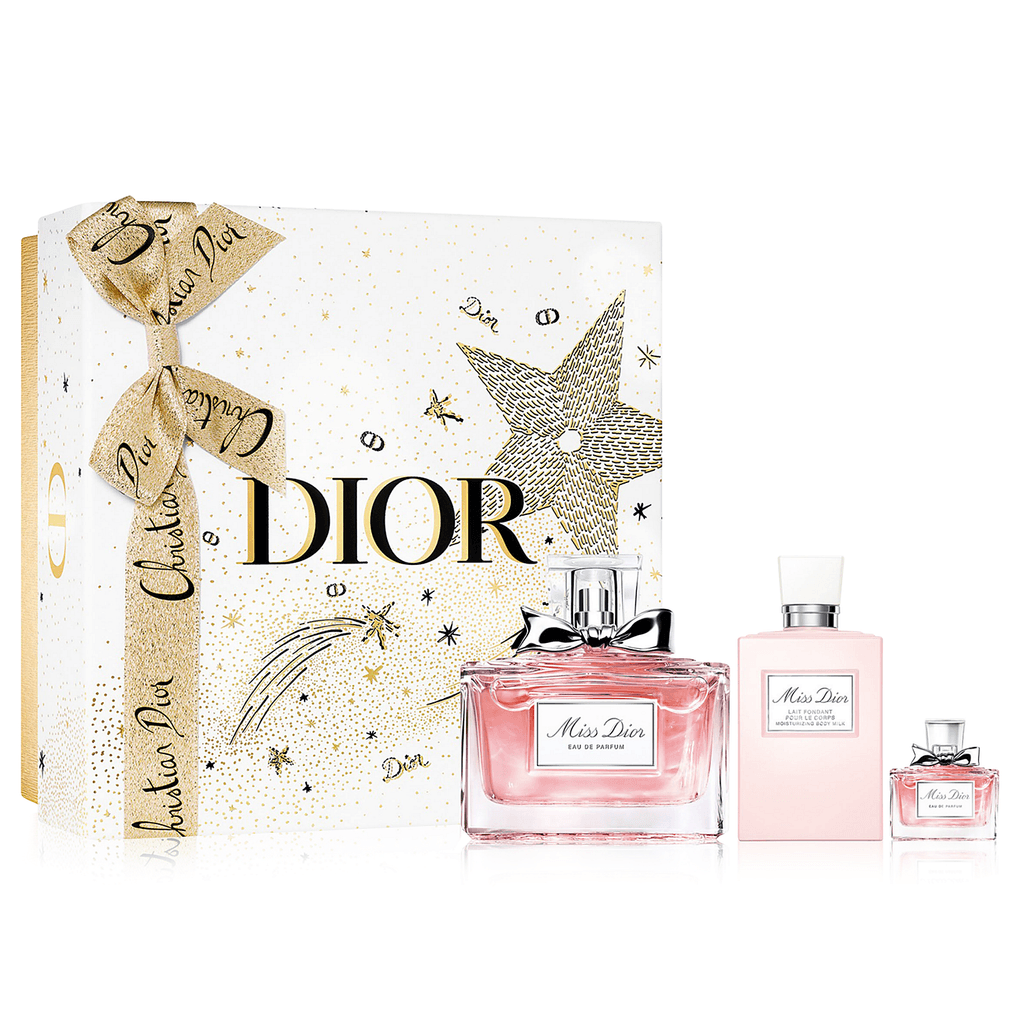 DIOR MISS DIOR (W) SET EDP 100ML + EDP 5ML + MOISTURIZING BODY MILK 75MLundefined