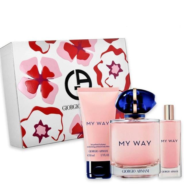 GIORGIO ARMANI MY WAY SET EDP 90ML+EDP 15ML+B/L 50MLundefined
