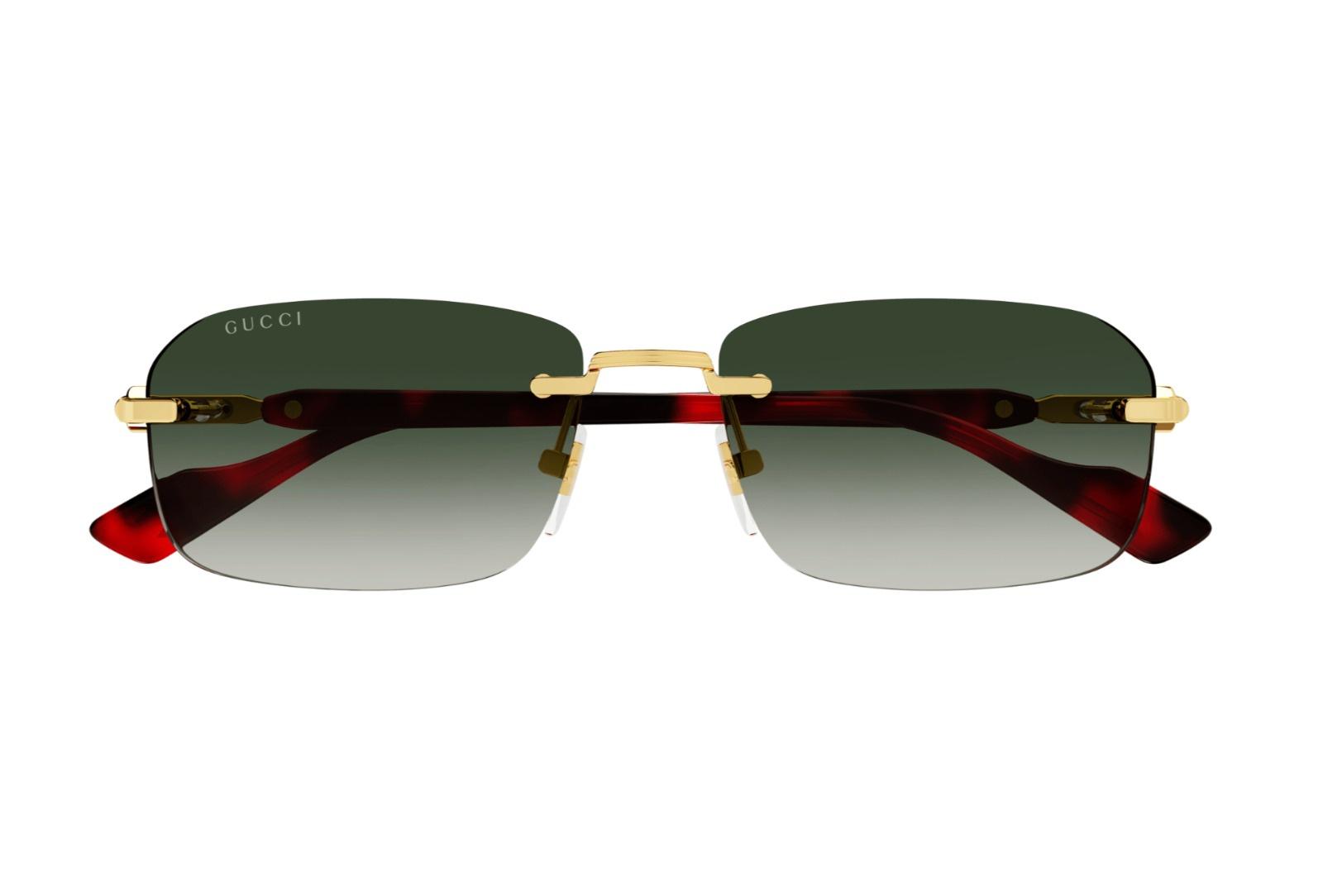 GUCCI MEN'S SUNGLASSES GG1221S-006 56undefined