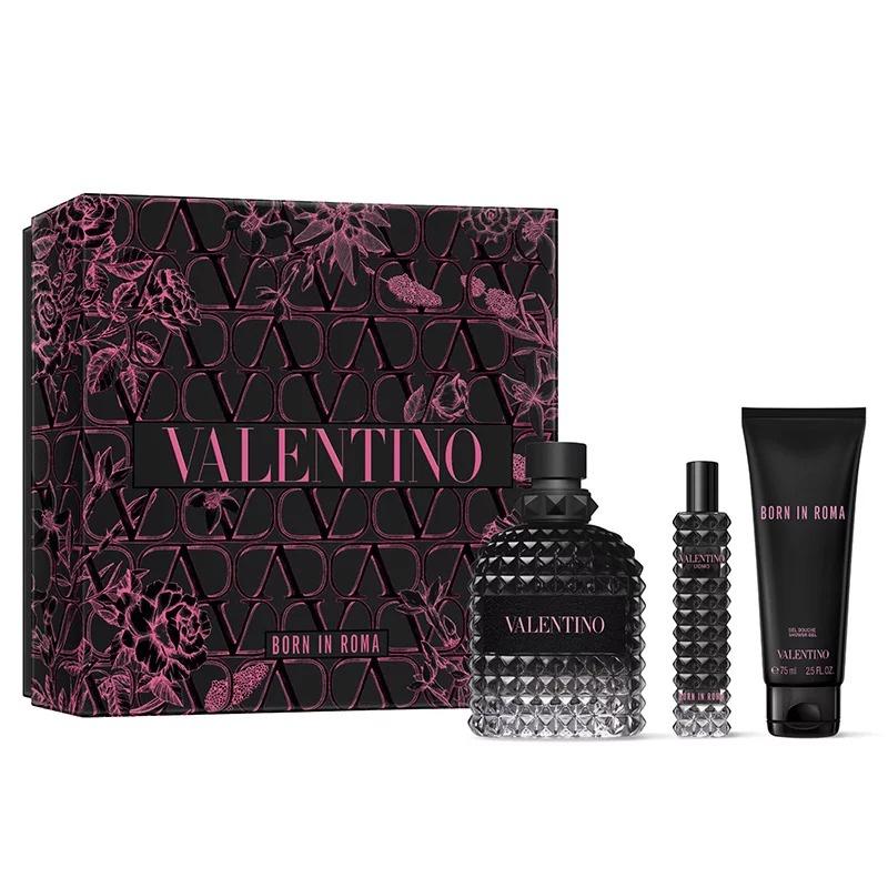 VALENTINO UOMO BORN IN ROMA EDT 100ML+EDT 15ML+SHOWER GEL 75MLundefined