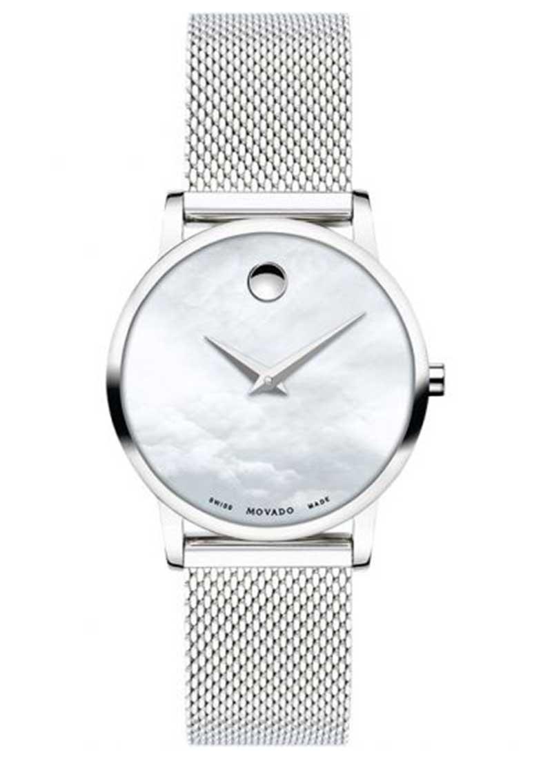 MOVADO WATCH CS WHT MOP DL 28 MM SLV 24806553undefined