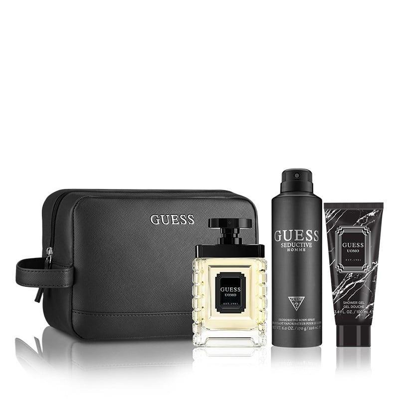 GUESS UOMO SET EDT 100ML+SG100ML+DEO170ML+POUCH view 2