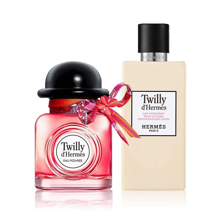 HERMES TWILLY SET EDP 85ML+BODY LOTION 80MLundefined