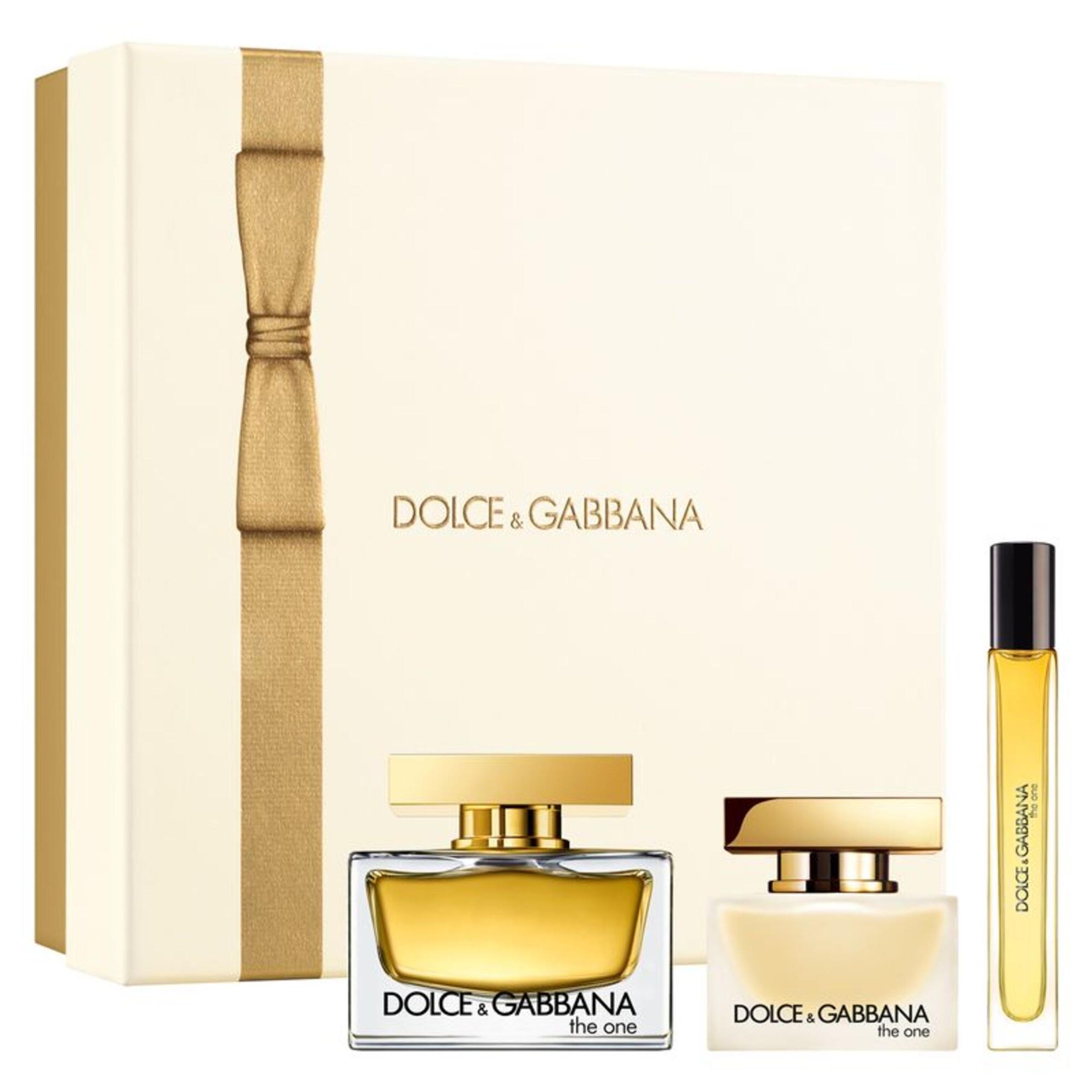DOLCE & GABBANA THE ONE (W) SET EDP 75ML+EDP 10ML+HAIR MIST 30MLundefined