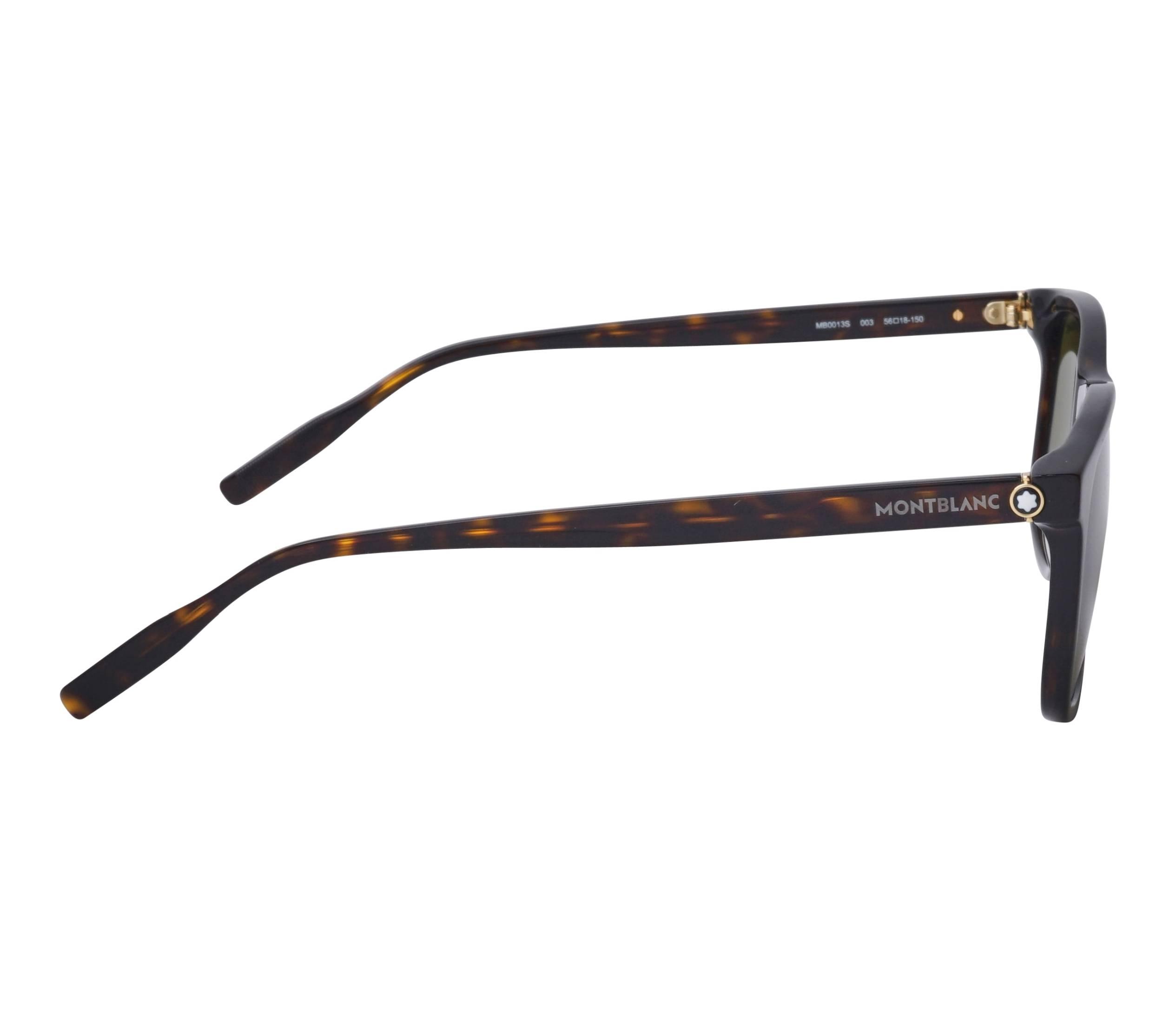 MONT BLANC SUNGLASS MB0013S 003 56-18 150 view 3