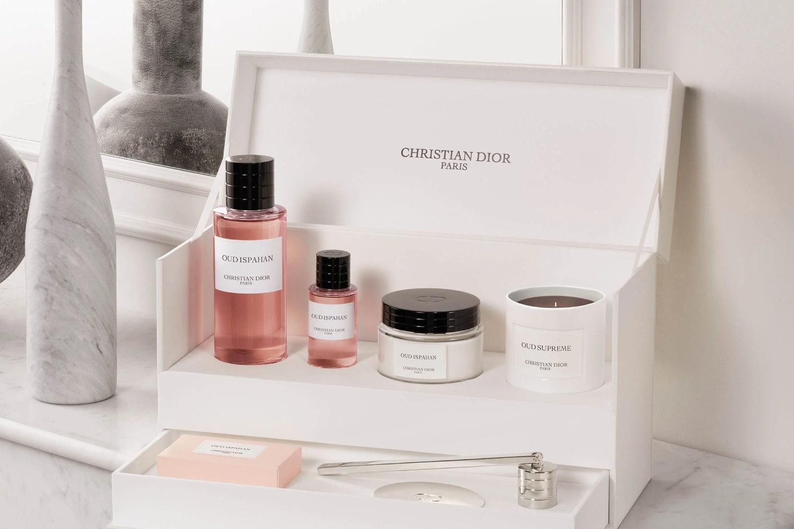 CHRISTIAN DIOR OUD ISPAHAN 250ML EDP + 40ML EDP +150ML BC + 250G SC + 100G PS SETundefined