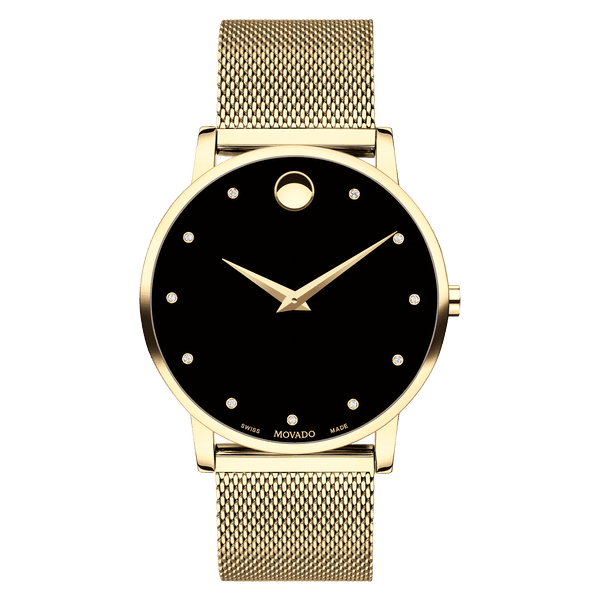 MOVADO WATCH CS BLK DL 40 MM YG MSH 2020 25019865undefined