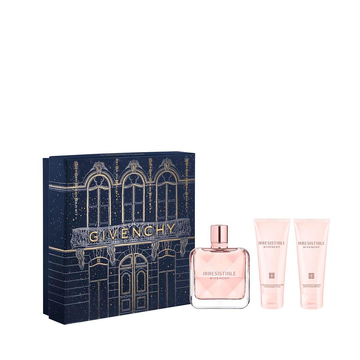 GIVENCHY IRRESISTIBLE SET EDP 80ML+ 80ML B/L + 75ML S/Gundefined