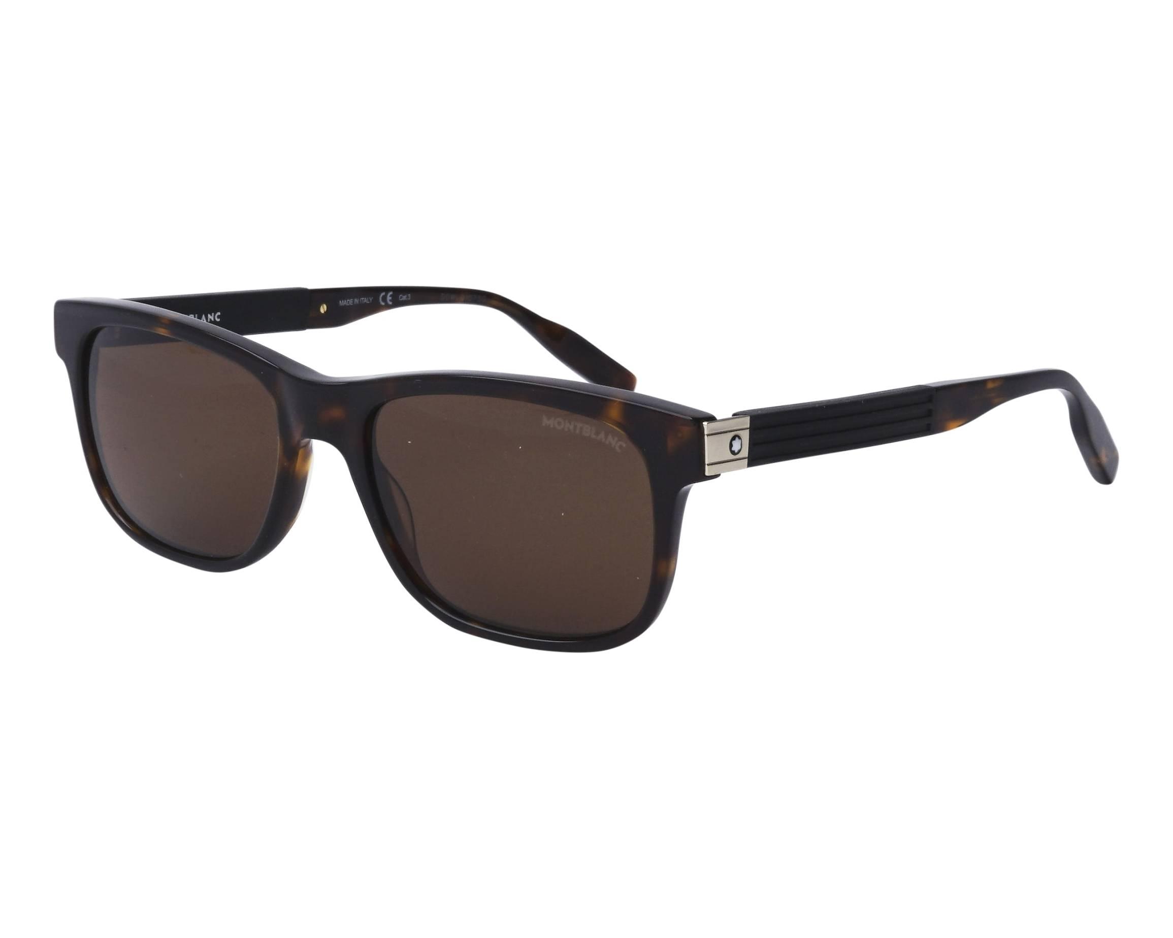 MONT BLANC SUNGLASS MB0163S 002 56-18undefined