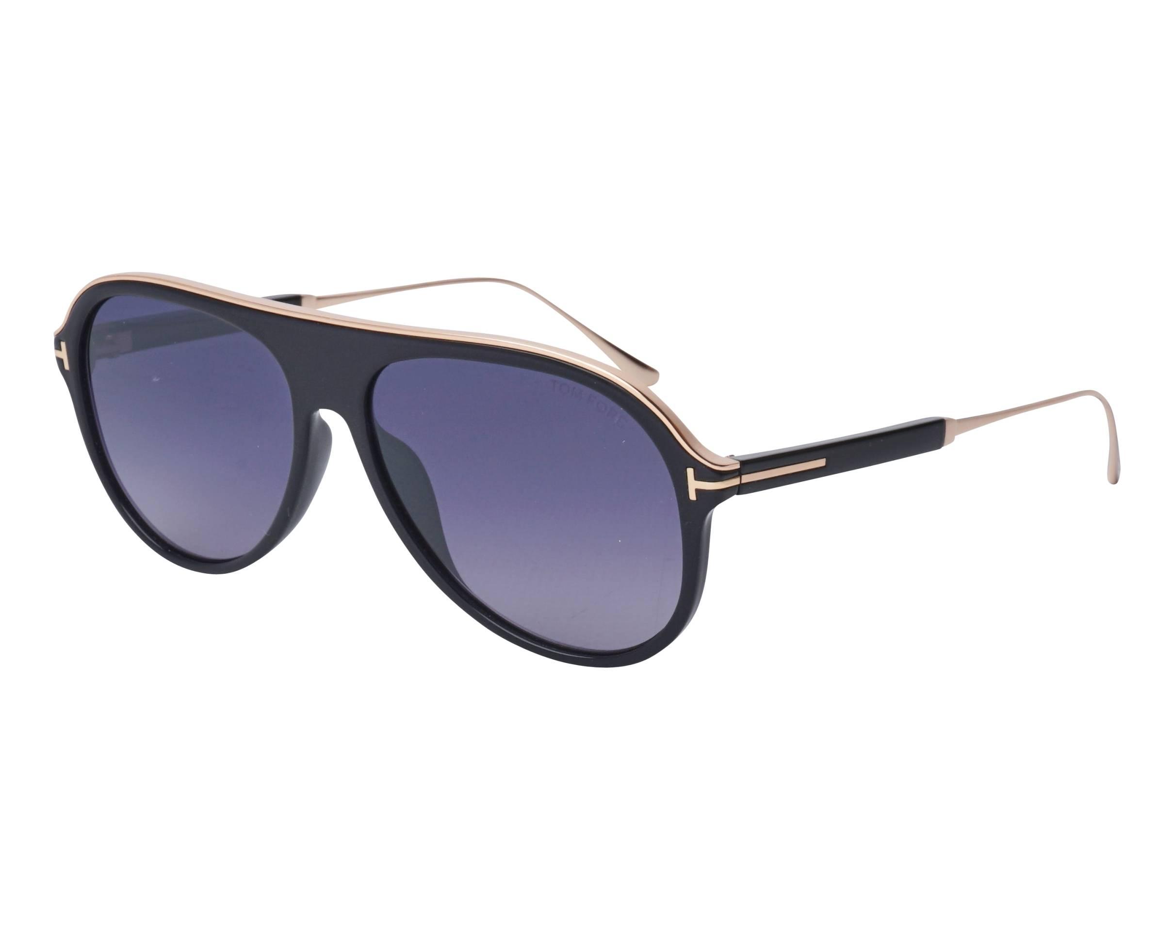 TOM FORD SUNGLASS Nicholai-02 TF624 01C 57undefined