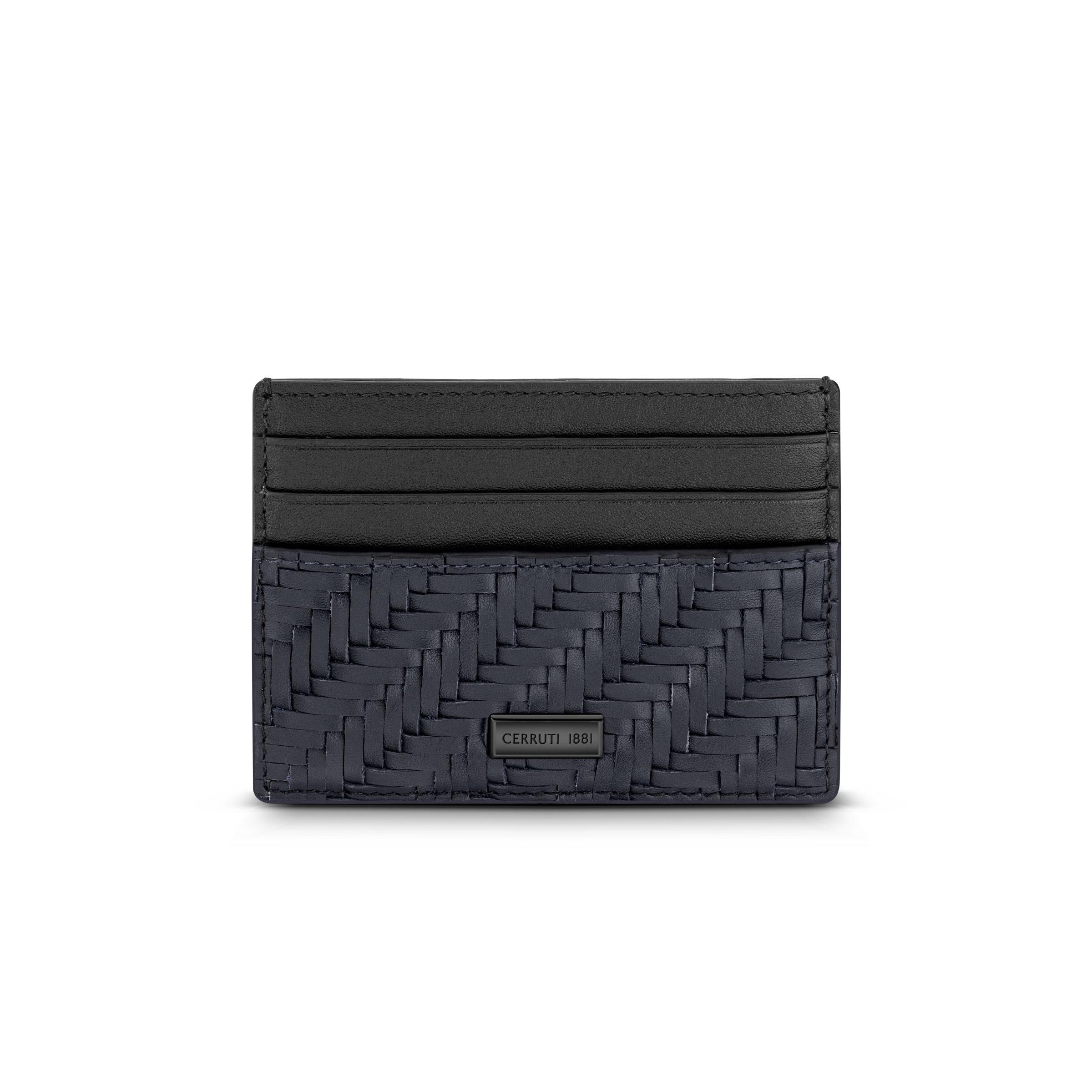 CERRUTI 1881 MEN'S CARD HOLDER CEPU06645M-BLUundefined