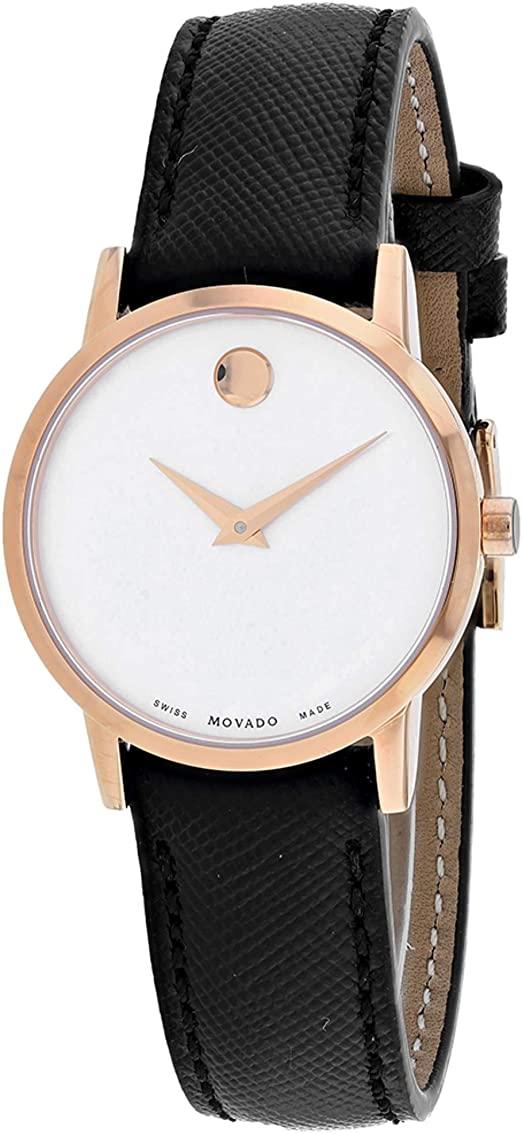 MOVADO WATCH CS WHT MOP 28 MM BLK LS 2019 24840000undefined
