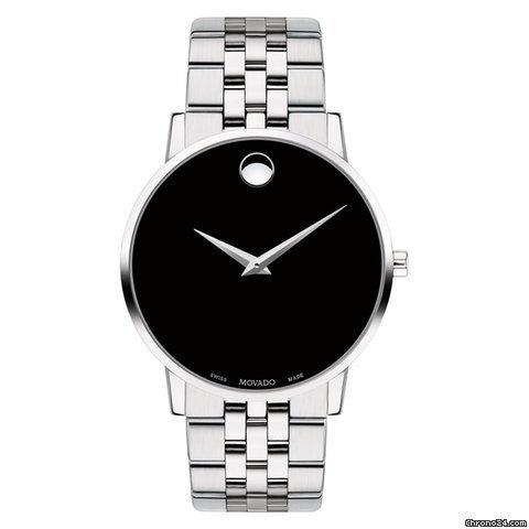 MOVADO WATCH BLK DL QTZ SLV BRCT 25025930undefined