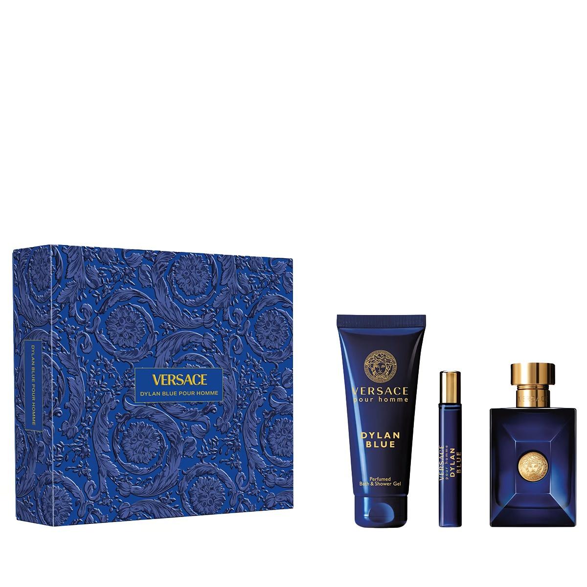 VERSACE DYLAN BLUE  EDT 100ML +10ML + SG 150MLundefined