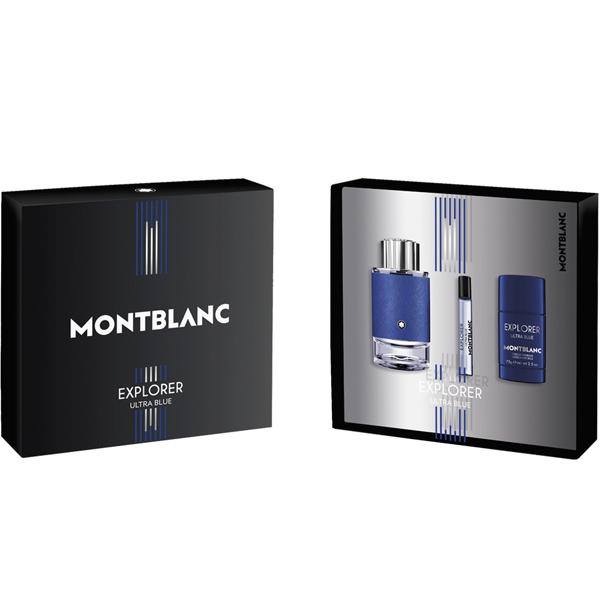 MONT BLANC EXPLORER ULTRA BLUE SET EDP 100ML+ EDP 7.5ML + DEO STICK 75Gundefined