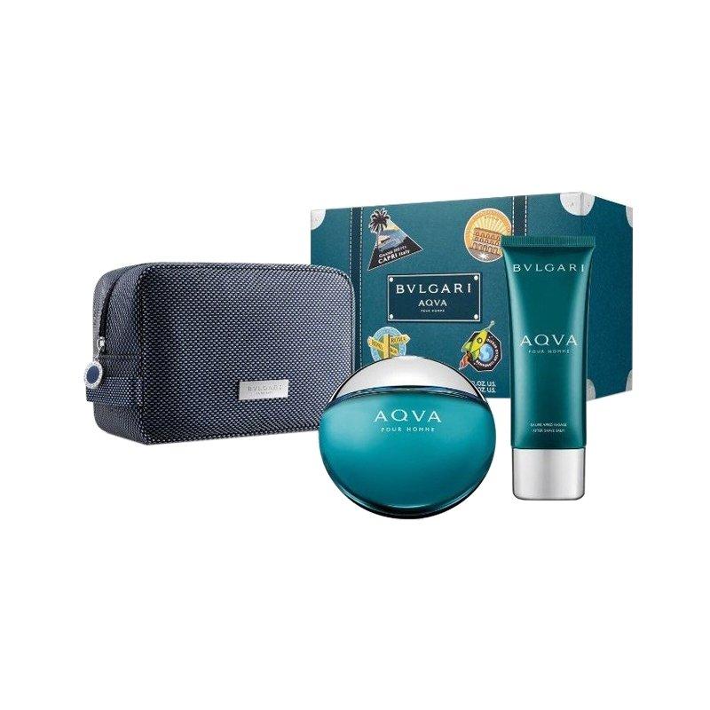 BVLGARI AQUA EDT 100ML+A/S BALM 100ML+POUCHundefined