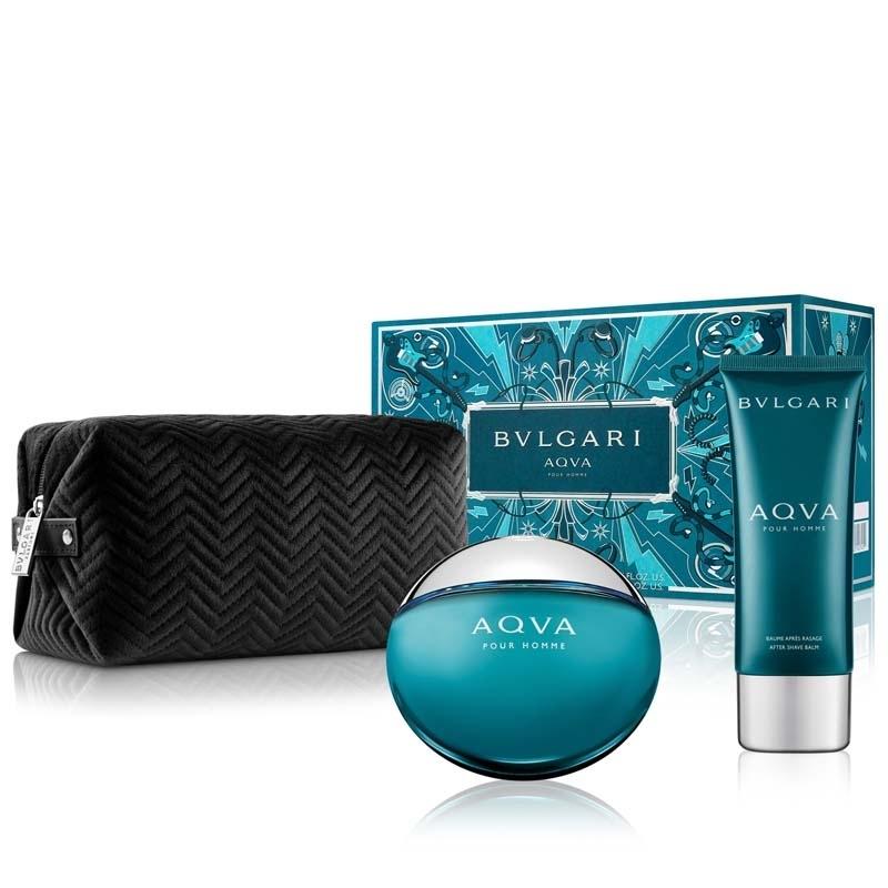 BVLGARI AQVA P/H (M) SET (EDT 100+A/S/B 100ML+POUCH)undefined