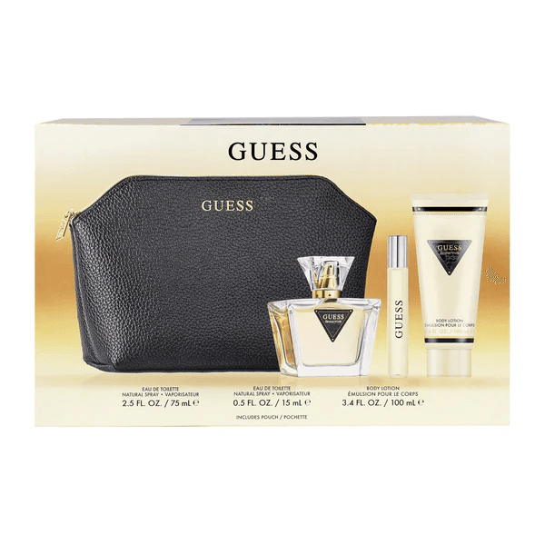 GUESS SEDUCTIVE  SET EDT 75ML+B/L 100ML+PERFUME 15ML+ POUCH view 3