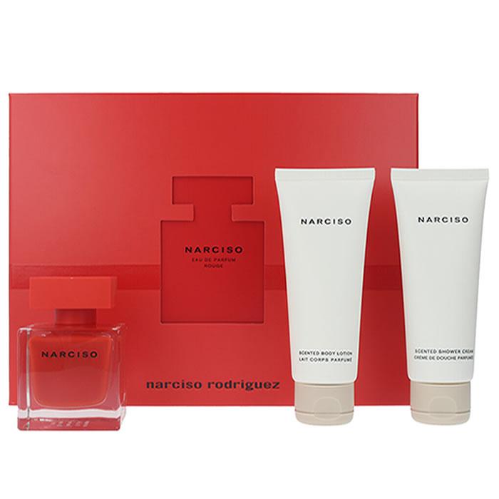 NARCISO RODRIGUEZ NARCISO ROUGE (W) SET EDP 50ML+S/G 75ML+B/L 75MLundefined