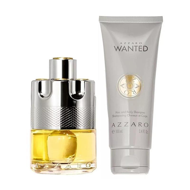 AZZARO WANTED EDT 100ML +SHAMPOO 100ML view 2