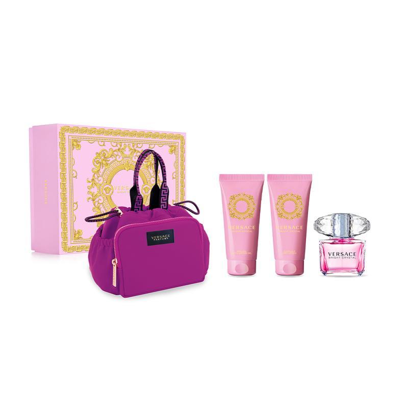 VERSACE BRIGHT CRYSTAL EDT (L) 90ML SETundefined