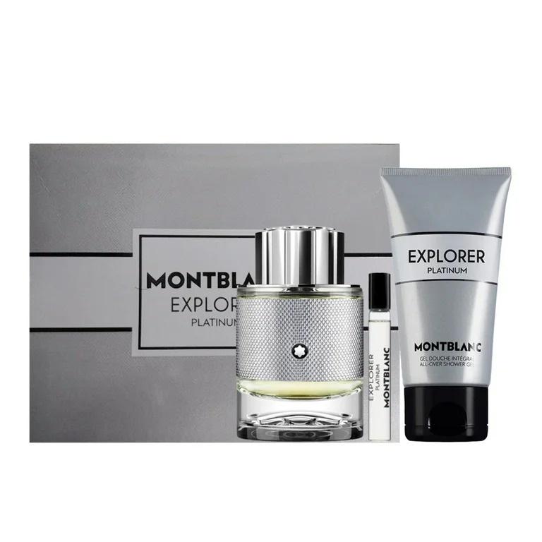 MONT BLANC EXPLORE PLATINUM SET EDP 100ML+EDP 7.5ML+S/G 100MLundefined