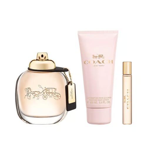 COACH NEW YORK EDP 90ML+EDP 7.5ML+B/L 100MLundefined