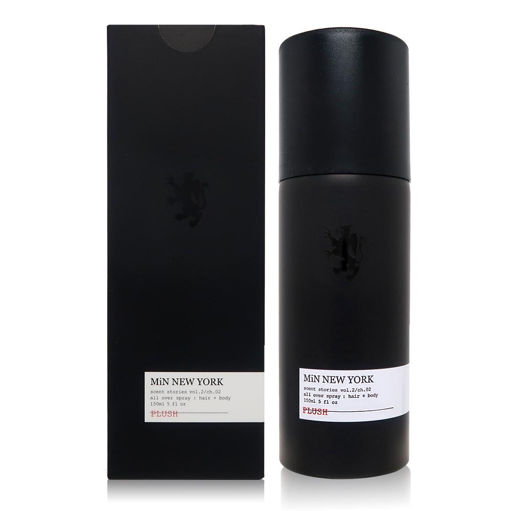 MIN NEW YORK BODY SPRAY PLUSH 150MLundefined