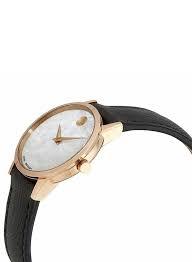 MOVADO WATCH CS WHT MOP 28 MM BLK LS 2019  24840000 view 2