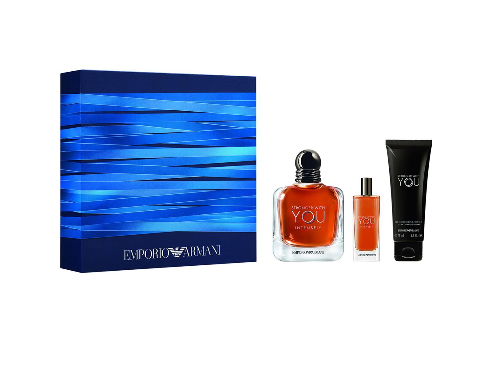 GIORGIO ARMANI STRONG WITH YOU INTENSELY SET 100ML + 15ML + 75MLundefined