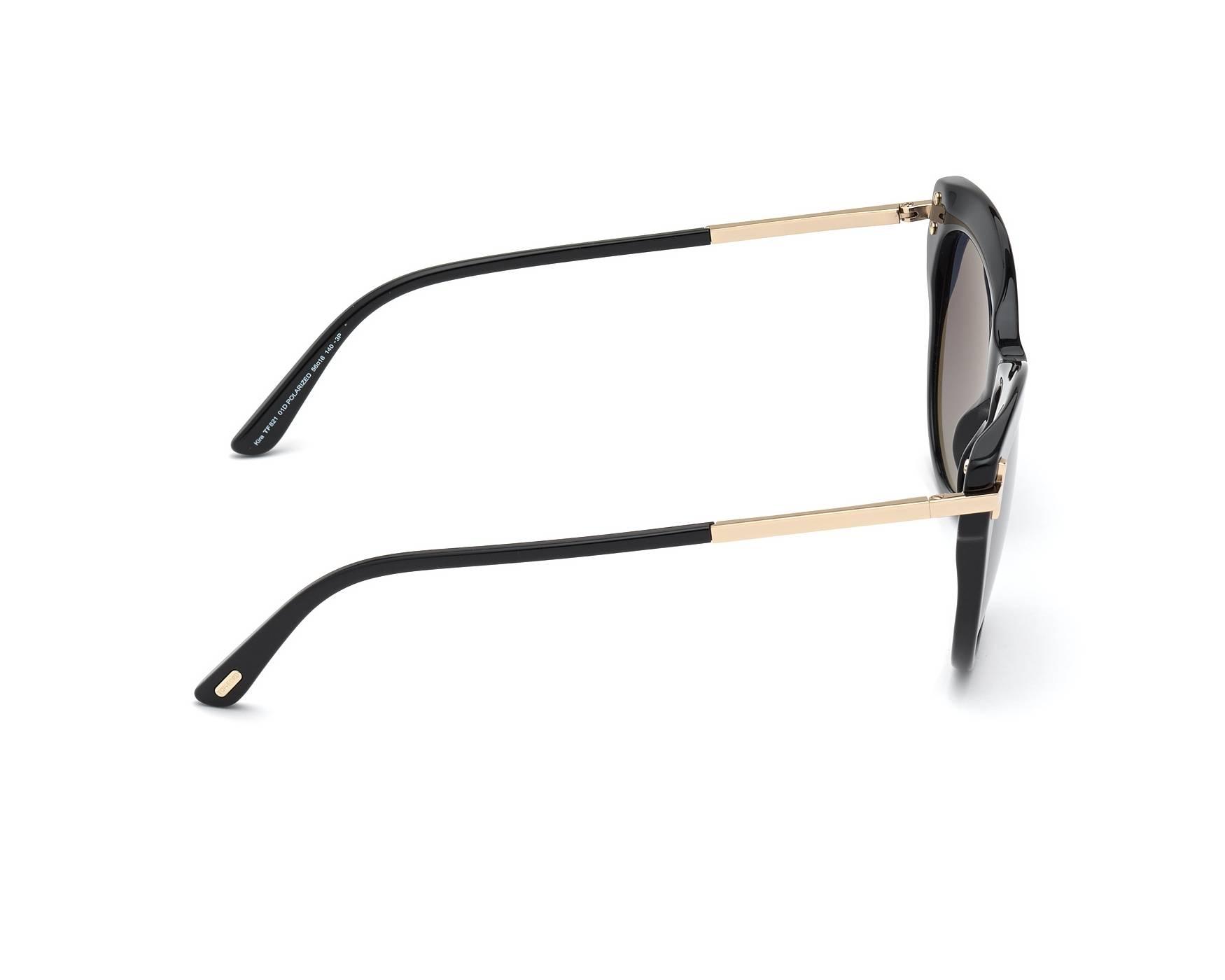 TOM FORD SUNGLASS TF821 01D 56-16 POLARIZED view 3