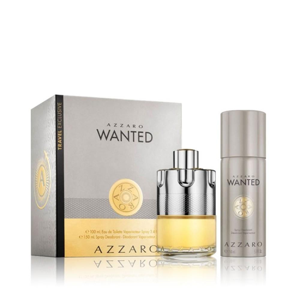 AZZARO WANTED EDT 100ML+DEO SPRAY 150MLundefined