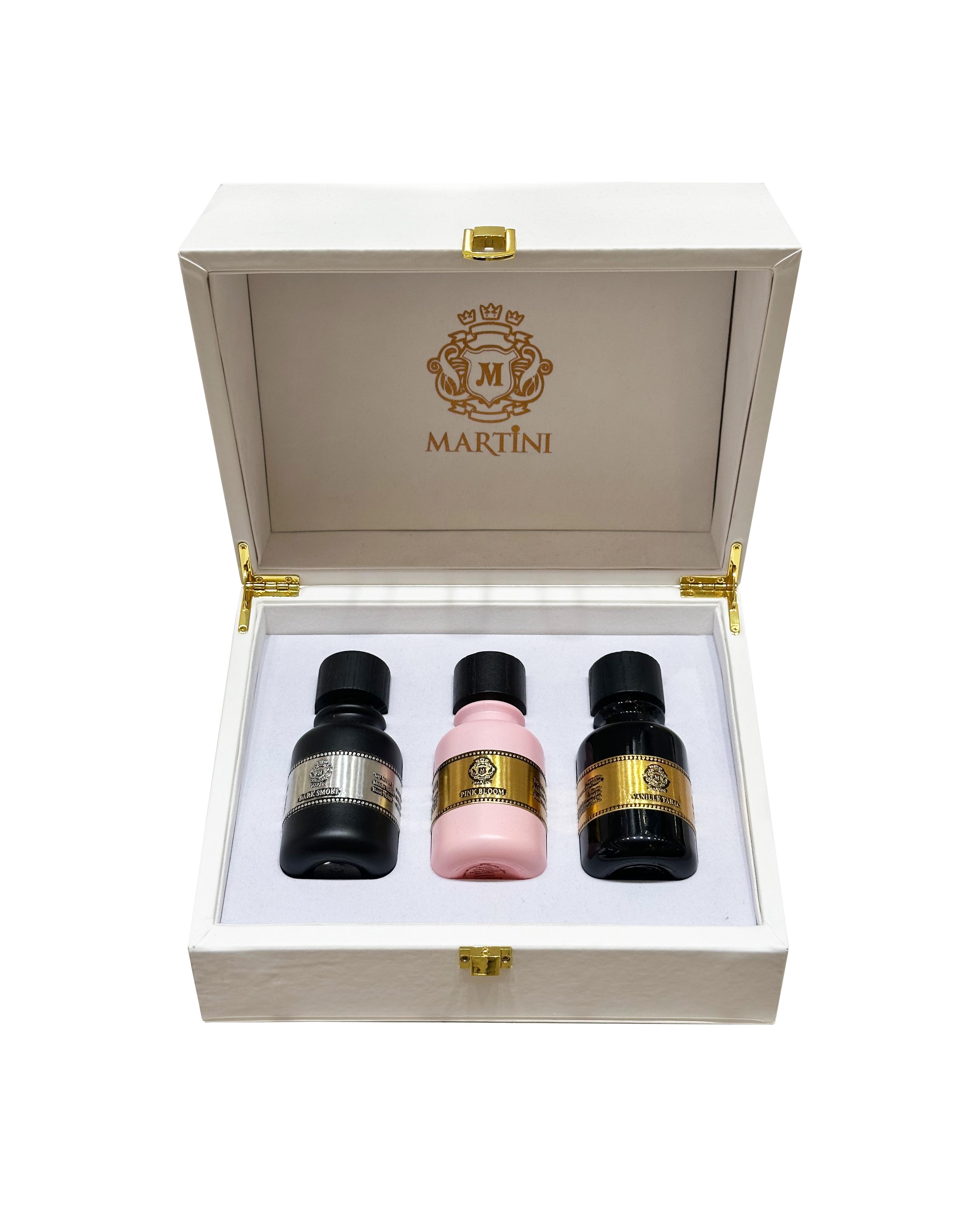 MARTINI SET VANILLE TABAC + PINK BLOOM + DARK SMOKE EDP 3X100MLundefined