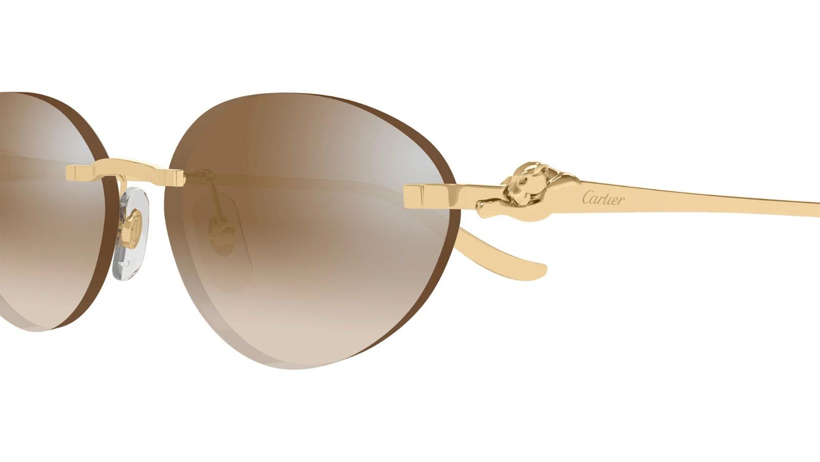 CARTIER WOMEN'S SUNGLASS CT0504S-00358 view 2