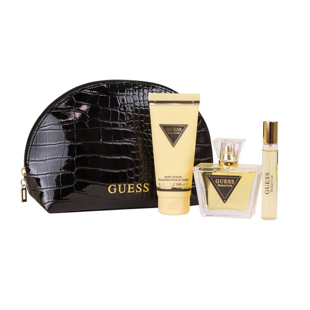 GUESS SEDUCTIVE SET EDT 75ML +15ML +BL 100ML + POUCHundefined